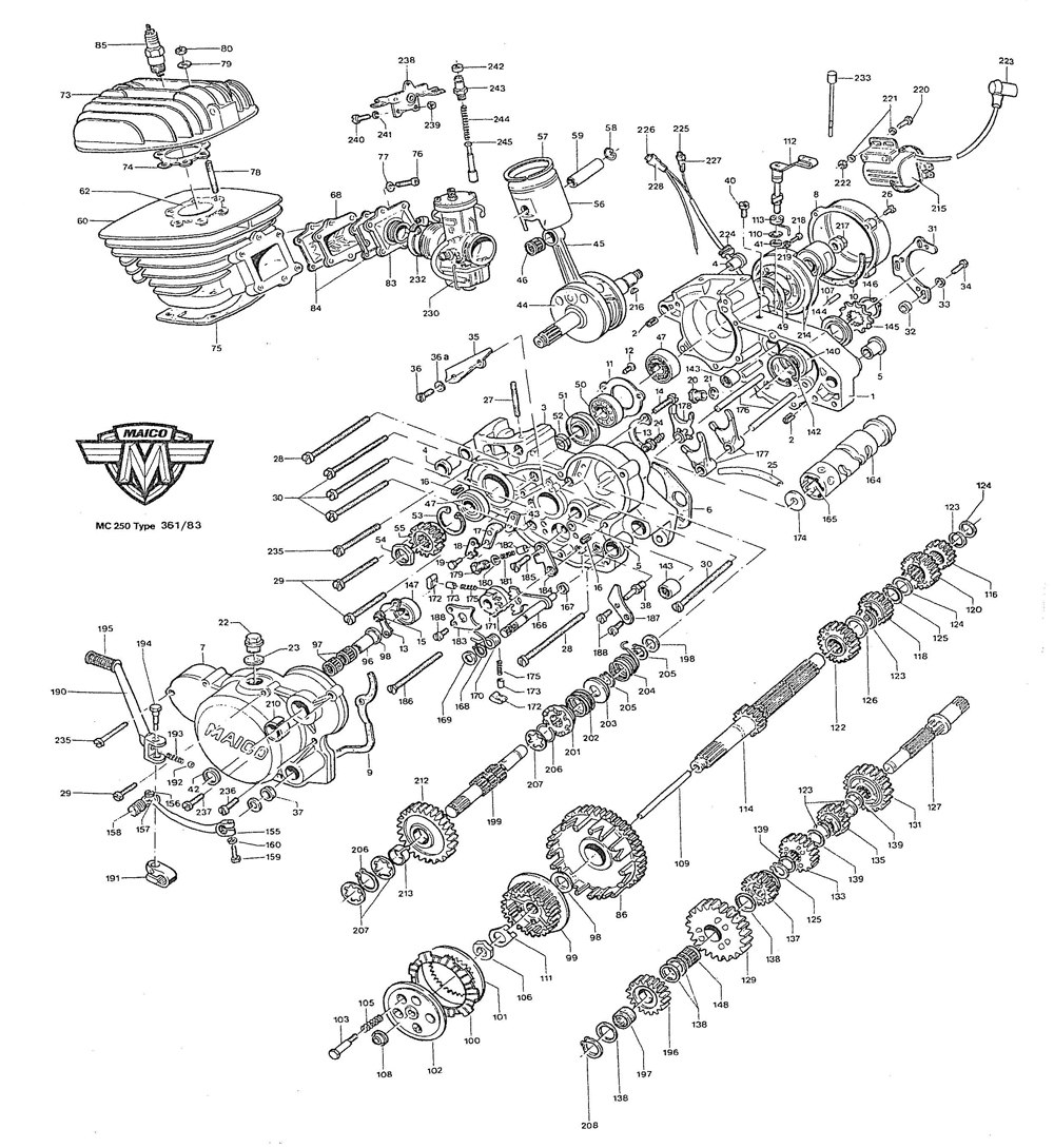 83 250 Engine